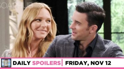 DAYS Spoilers For November 12: The Future Is Looking Bright For Chabby