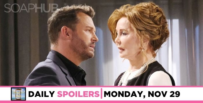 DAYS spoilers for Monday, November 29, 2021