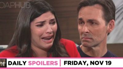 GH Spoilers For November 19: Valentin Demands The Truth About Bailey