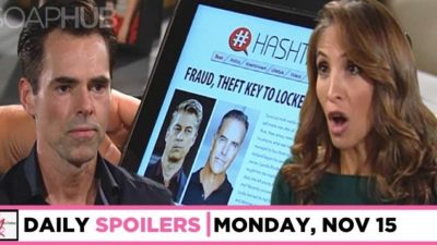 Y&R Spoilers For November 15: Billy and Lily Are Caught In Adam’s Trap