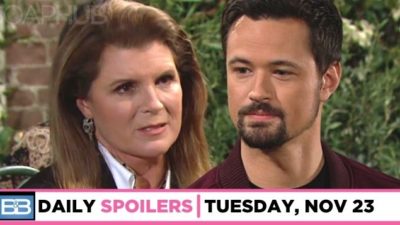 B&B Spoilers for November 23: The Rise And Fall Of Manipulations