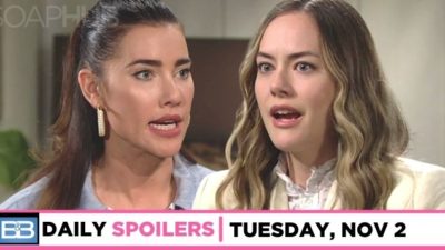 B&B Spoilers for November 2: Steffy Unleashes On A Stunned Hope