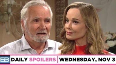 B&B Spoilers for November 3: Donna Logan Thinks She Has It Made