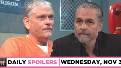 GH Spoilers For November 3: Sonny Travels To Confront Cyrus Renault