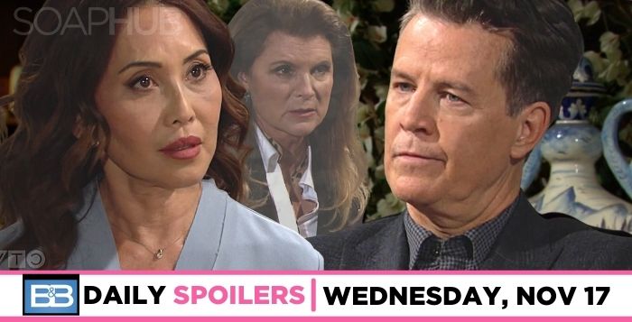 B&B spoilers for Wednesday, November 17, 2021