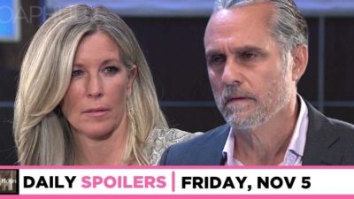 GH Spoilers For November 5: Sonny and Carly Take Care of Business