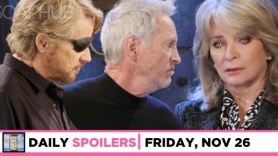 DAYS Spoilers For November 26: The Walls Close In On MarDevil