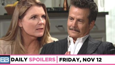 B&B Spoilers for November 12: Finn’s Parents Are Out To Lunch