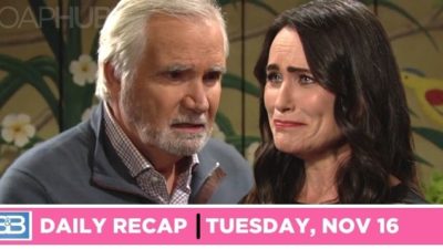The Bold and the Beautiful Recap: Eric Sang Quinn’s Favorite Tune