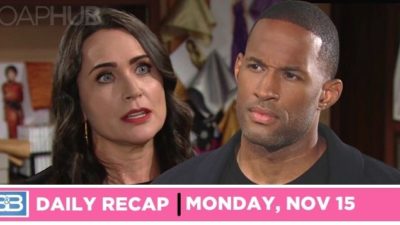 The Bold and the Beautiful Recap: Quinn Leaned On Carter…As Friends