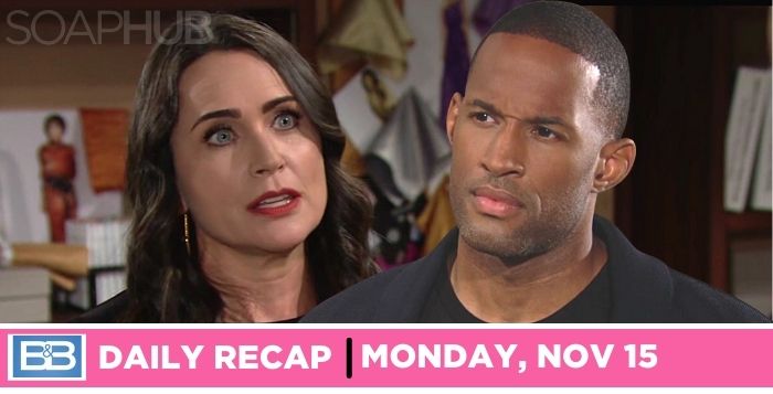 The Bold and the Beautiful recap for Monday, November 15, 2021
