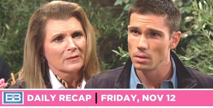 The Bold and the Beautiful recap for Friday, November 12, 2021