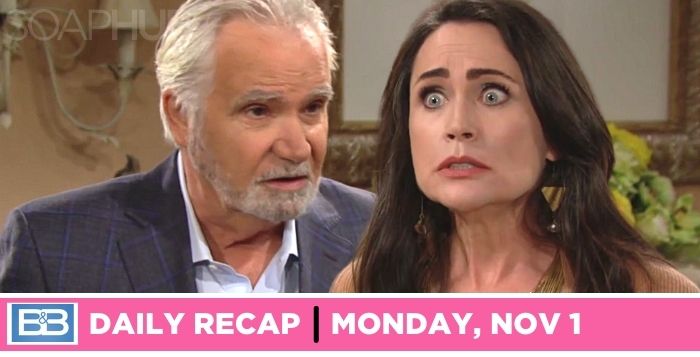 The Bold and the Beautiful recap for Monday, November 1, 2021