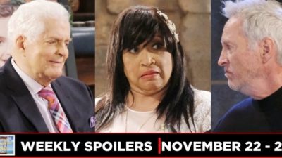 DAYS Spoilers for the Week of November 22: Love, Evil, And A Return