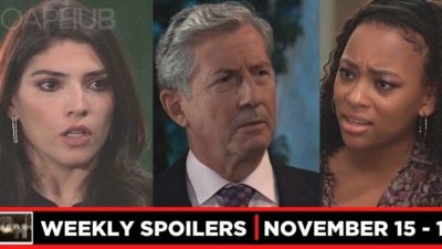 GH Spoilers For The Week of November 15: Spilled Secrets and Lies