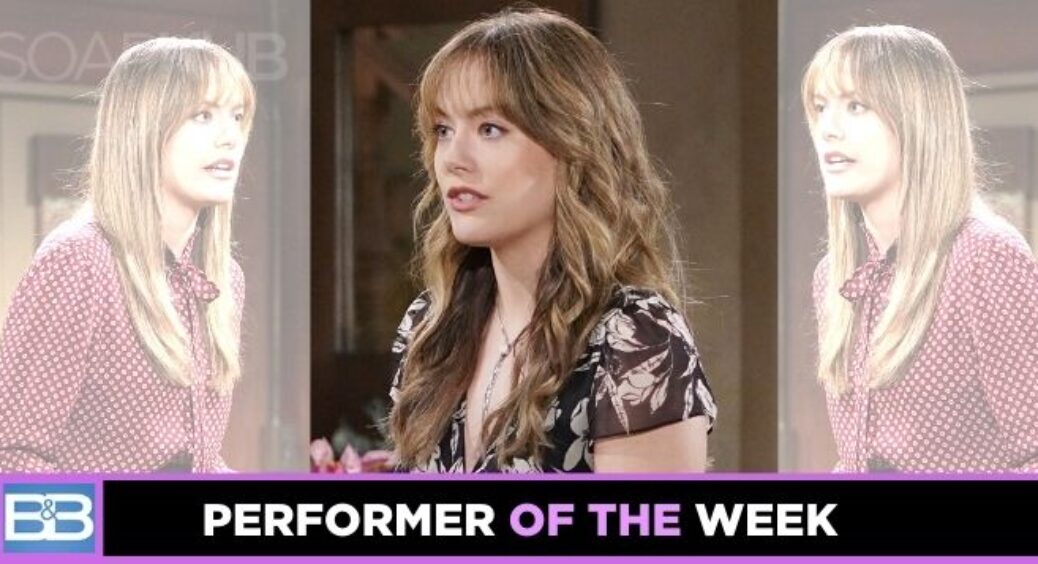 Soap Hub Performer of the Week for B&B: Annika Noelle