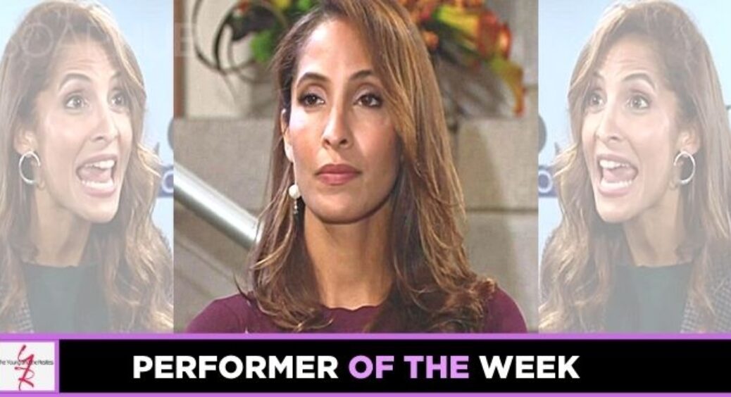 Performer of the Week for The Young and the Restless: Christel Khalil