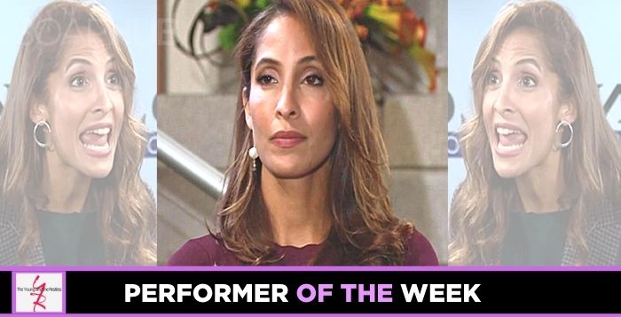 Soap Hub Performer of the Week for Y&R: Christel Khalil