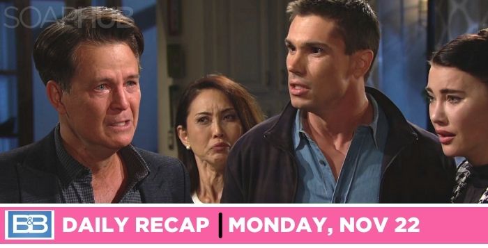 The Bold and the Beautiful recap for Monday, November 22, 2021