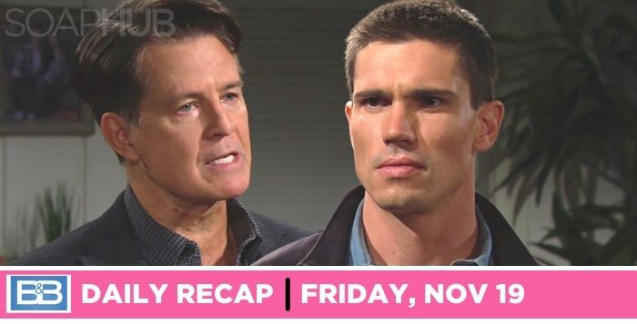 The Bold and the Beautiful recap for Friday, November 19, 2021