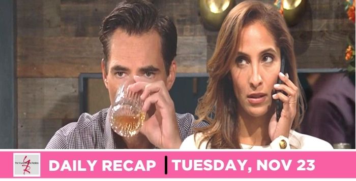 The Young and the Restless recap for Tuesday, November 23, 2021