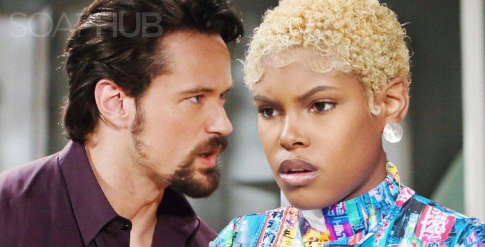 B&B Spoilers Speculation Thomas Forrester and Paris Buckingham