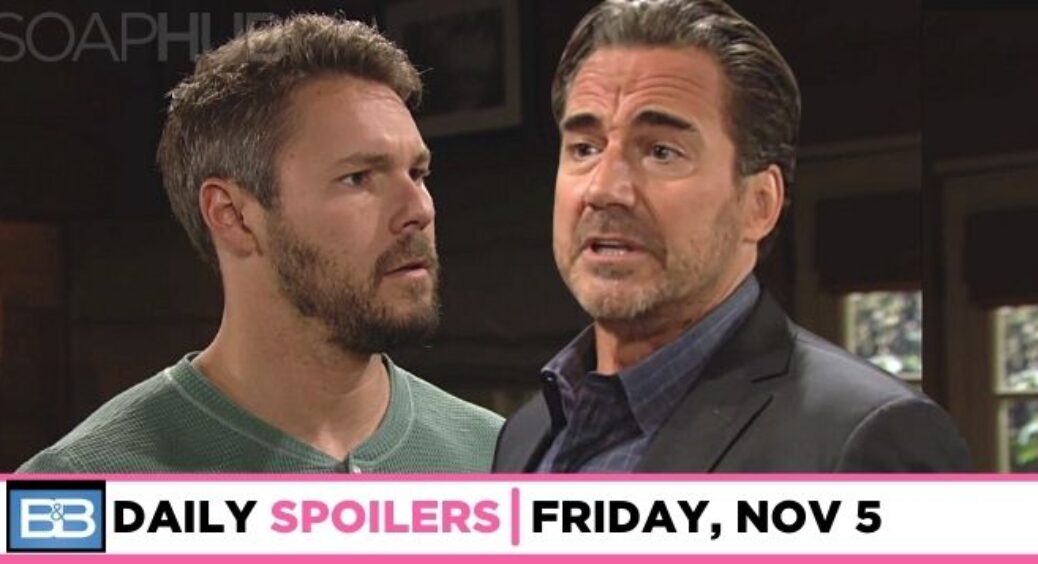 B&B Spoilers for November 5: The Men Rise To Protect Their Families