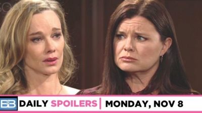 B&B Spoilers for November 8: Donna Logan Shares A Tale Of Woe