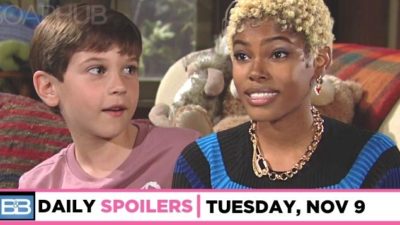 B&B Spoilers for November 9: Douglas Forrester Is One Very Inquisitive Kid