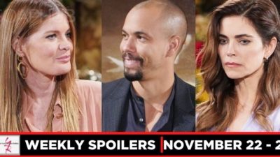Y&R Spoilers For The Week of November 22: Twisted Games and Danger