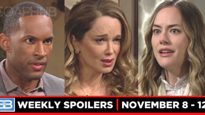 B&B Spoilers for Week of November 8: Daddy Issues and Heated Outrage