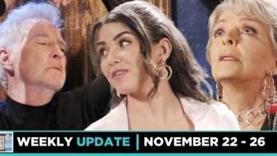 Days of our Lives Weekly Update: A Chaotic Thanksgiving Day