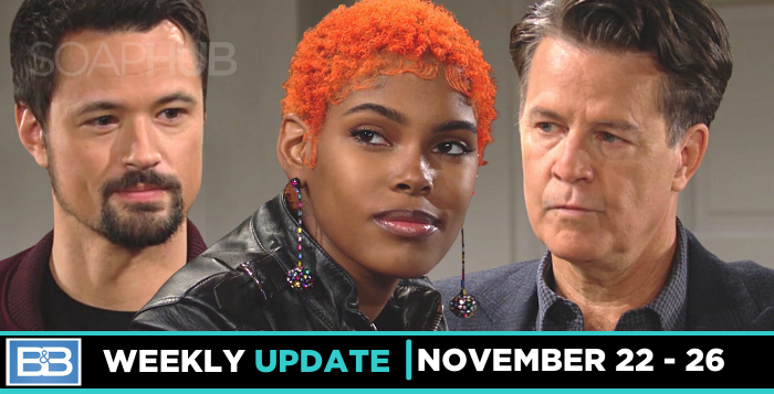 The Bold and the Beautiful Weekly Update: Confessions and Deception