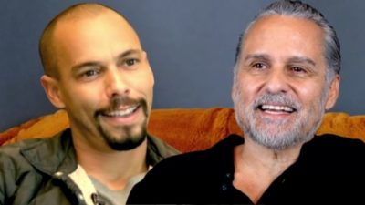 Y&R’s Bryton James Shares Epic Tales With GH’s Maurice Benard