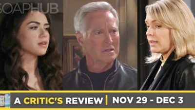 A Critic’s Review of Days of our Lives: Serious Omissions And A Kudos