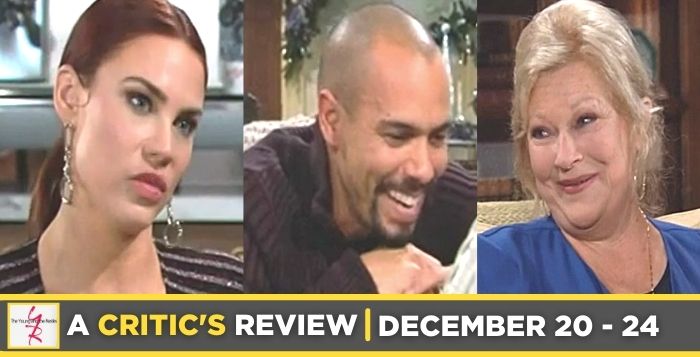 The Young and the Restless Critic's Review for December 20 - December 24, 2021