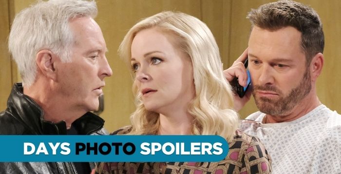 DAYS Spoilers Brady Black, John Black, Belle Black Brady on Days of our Lives