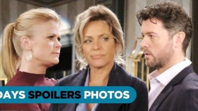 DAYS Spoilers Photos: Tensions Rise At the DiMera Family Mansion