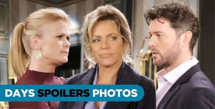 DAYS Spoilers Sami Brady DiMera, EJ DiMera, and Nicole Walker Brady