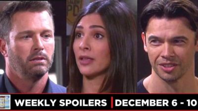 DAYS Spoilers for the Week of December 6: Shocks, Crimes, and Returns