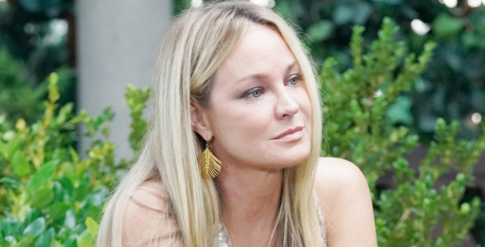 Sharon Case as Sharon Rosales on The Young and the Restless.
