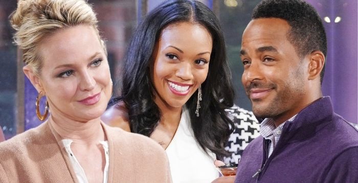 Sharon, Sean, and Amanda on The Young and the Restless