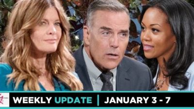 Y&R Spoilers Weekly Update: New Year, New Opportunities