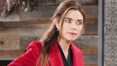 Y&R Spoilers For December 28: A Wise Victoria Calls Billy’s Bluff