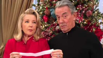 Y&R’s Melody Thomas Scott and Eric Braeden Declare Naughty Is Nice