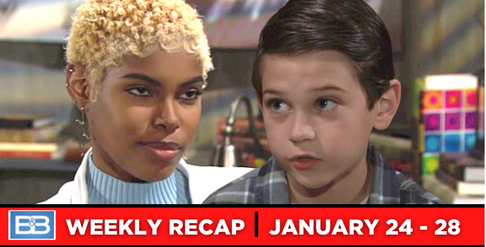 The Bold and the Beautiful recaps for January 24 – January 28, 2022