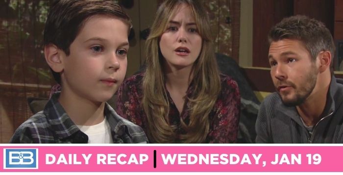 B&B Spoilers Recap For January 19: Kids Say The Darndest Things