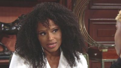 B&B Spoilers for January 25: Grace Gets Into Paris’s Personal Business