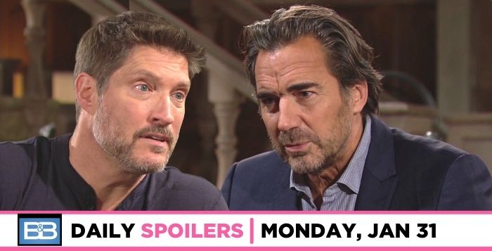 B&B Spoilers for January 31: Ridge Forrester Corners Deacon Sharpe