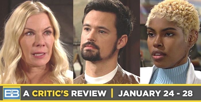 Critic’s Review of The Bold and the Beautiful for January 24-28, 2022